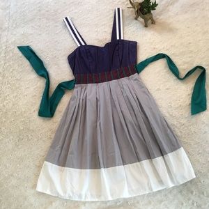 Silence + Noise Colorblock Navajo Dress - S